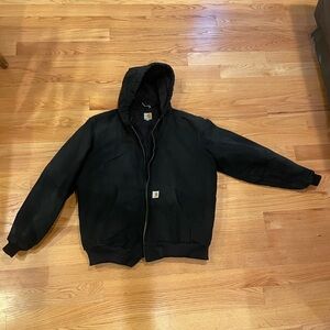 Carhartt Black Hooded Jacket